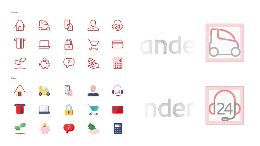 西班牙Santander銀行LOGO設計，改善用戶(hù)體驗是王道-3